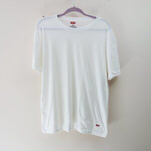 Levi's Men's White 100% Cotton T-Shirt logo (L) NWOT!